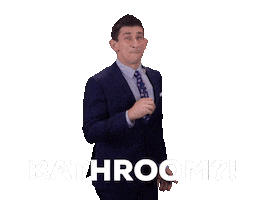 andrew siciliano bathroom Sticker by NFL