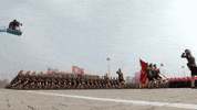 North Korea Parade GIF by The Guardian