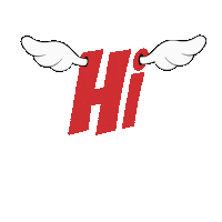 Wings Hello Sticker by Hotbox