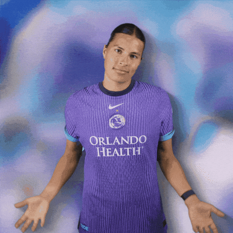 Emily Shrug GIF by Orlando Pride