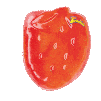 Strawberry Frutilla Sticker by Golosinas Tembleke