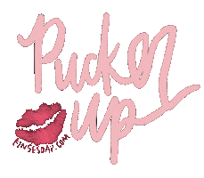 Pucker Up Skin Care Sticker by Rinse Soap