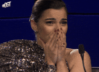 Nashla Bogaert Shock GIF by Dominicana's Got Talent
