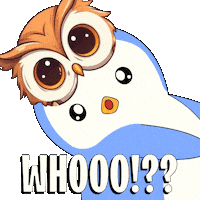Confused Who Is It Sticker by Pudgy Penguins