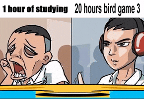 Instagram Studying GIF