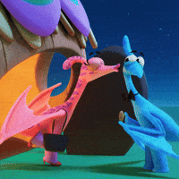 Love You Kiss GIF by Claynosaurz