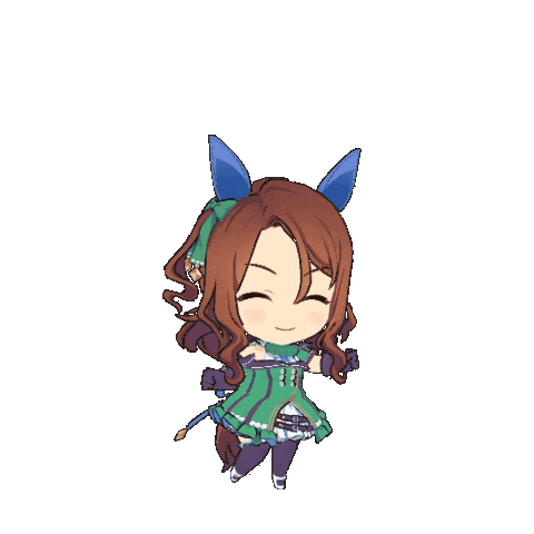 kinghalos1stfan giphyupload giphycreatortest umamusume uma musume Sticker