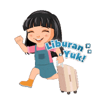 Wisata Travelling Sticker by Goldenrama