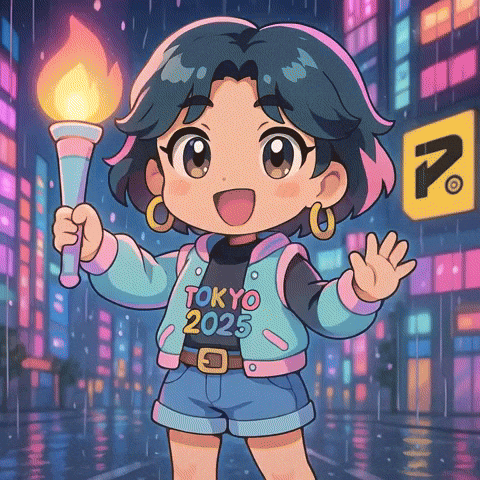 Excited Neon GIF by Persona