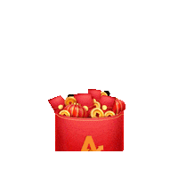 Cow Angpao Sticker by Asetku