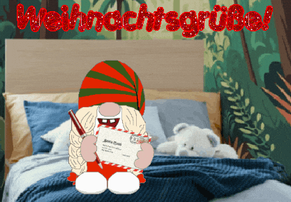 German Language Christmas GIF