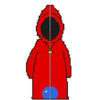 churchofdivineapathy fall pixel art church 2d GIF