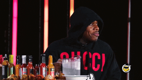 Hot Ones Dababy GIF by First We Feast
