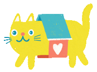 Cat Quarantine Sticker by candice