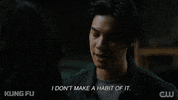 Tv Show Habits GIF by CW Kung Fu