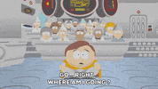 eric cartman hello GIF by South Park 