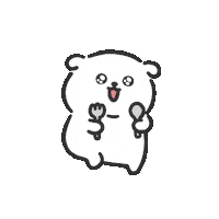 Happy 강아지 Sticker