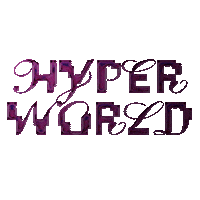 framhim hyperworld hyper world Sticker