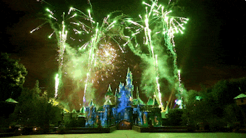 fireworks disneyland GIF by Disney Parks