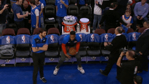 russell westbrook lol GIF by NBA