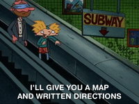 hey arnold nicksplat GIF