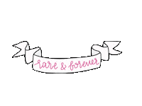 Banner Love Sticker by Rare & Forever
