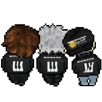 G Dragon Piano Sticker
