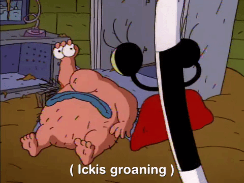 nickrewind giphydvr nicksplat aaahh real monsters giphyarm041 GIF