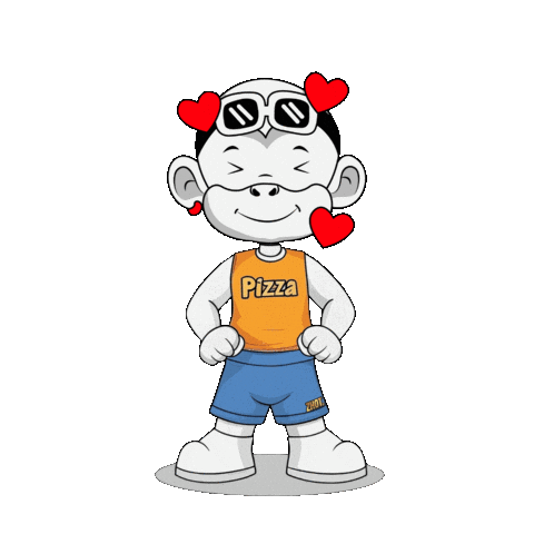 Pizza Time Sticker by Zhot