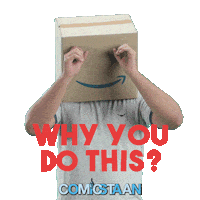 sad amazon Sticker by Comicstaan