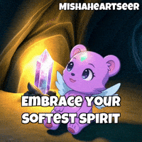 Glow Inner Light GIF by MishaHeartseer