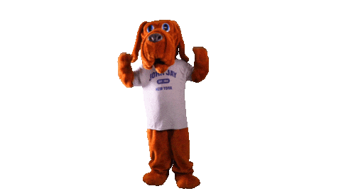 Bloodhound Cuny Sticker by John Jay College