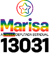 Rainbow Love Sticker by Marisa Zanoni