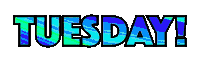 Happy Tuesday Morning Sticker by Jeremy Christensen