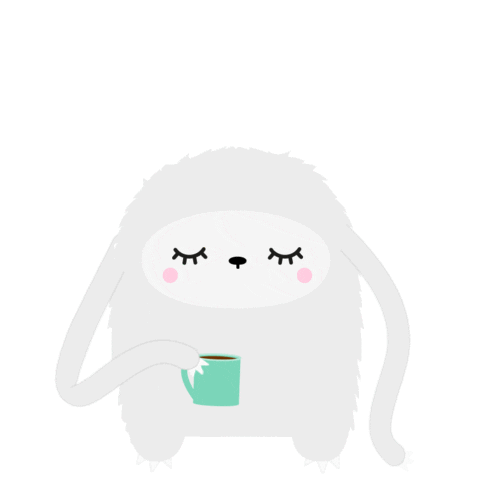 Coffee Morning Sticker by Noodoll