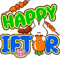 Happy Bunny Sticker by Presto Universe