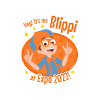 Expo Blippi Sticker by moonbug