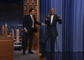 Kareem Abdul-Jabbar Hello GIF by The Tonight Show Starring Jimmy Fallon