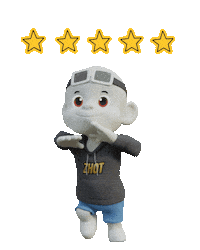 Stars Wow Sticker by Zhot