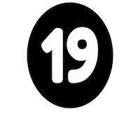 Number Blanco Sticker