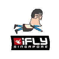 Fly Indoor Skydiving Sticker by iFly Singapore