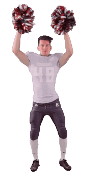 Football Posing Sticker by ACSL - Austrian College Sports League