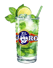 elpurocubanrestaurant drink cheers cocktail tropical Sticker