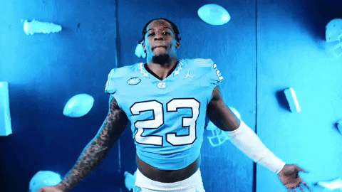 North Carolina Football GIF by UNC Tar Heels