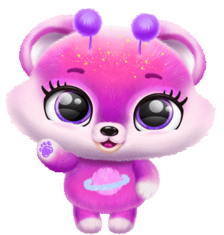 TutoTOONS giphyupload pink wave kid Sticker