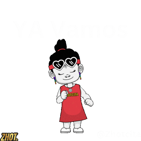 Vamos Lets Go Sticker by Zhotcita