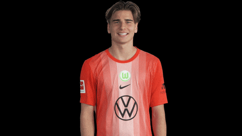 Happy Goal GIF by VfL Wolfsburg