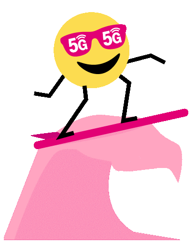 Emoji Surf Sticker by Magenta