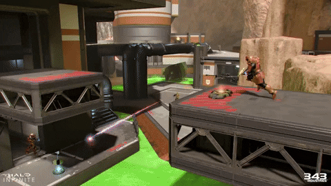 Spartans Explosions GIF by Halo