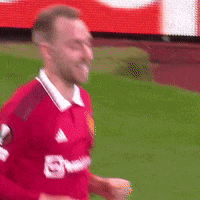 Happy Christian Eriksen GIF by Manchester United